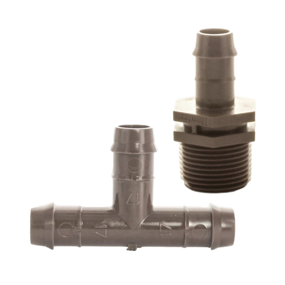 Hunter 17mm Drip Line Fittings