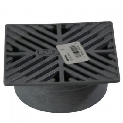NDS - 09 - 5 in. Sq Grate-Grey