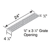 NDS - 244 - 2' Sand Channel Grate