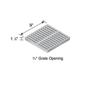 NDS - 913 - 9" Sq Grate