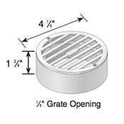 NDS - 917SC - 4" Rd Chrome Grate
