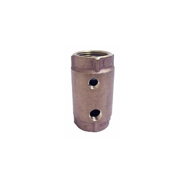 CVTNL2002BS - 2 inch 2BS-Series Lead Free Brass Double-Tap Check Valve