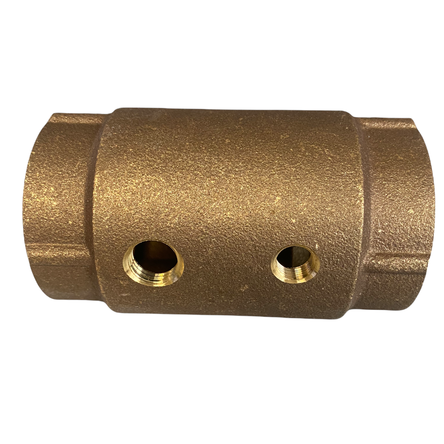 CVTNL1502BS - 1.5 inch 2BS-Series Lead Free Brass Double-Tap Check Valve
