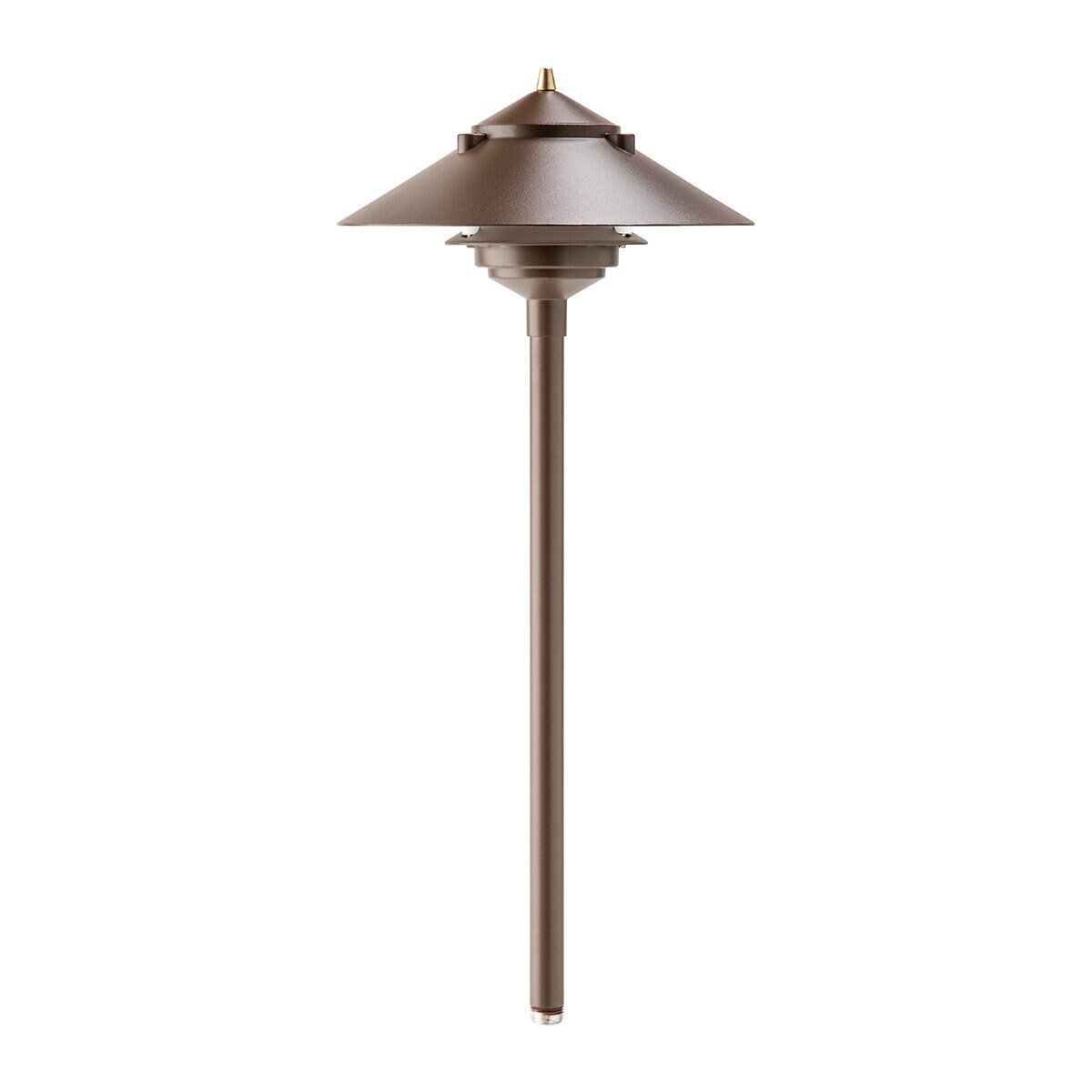 Vista - PR-9217-Z-NL - Path Light Aluminum Architectural Bronze (No Lamp)