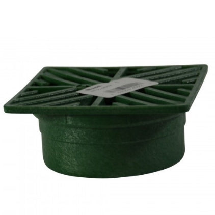 NDS - 01 - 4 in. Sq Grate-Green