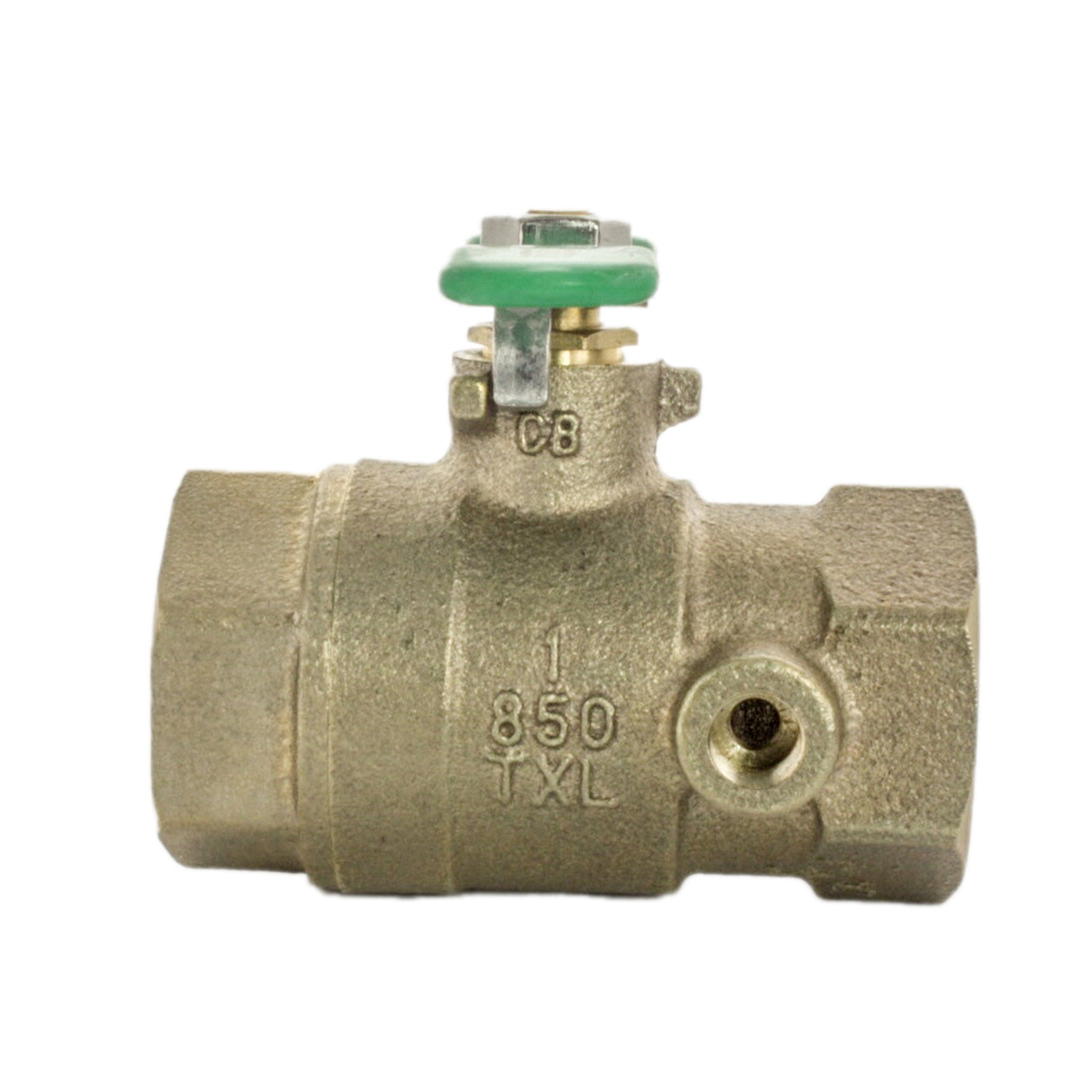 Wilkins - 1-850TXL - 1-inch Tapped Ball Valve Lead Free