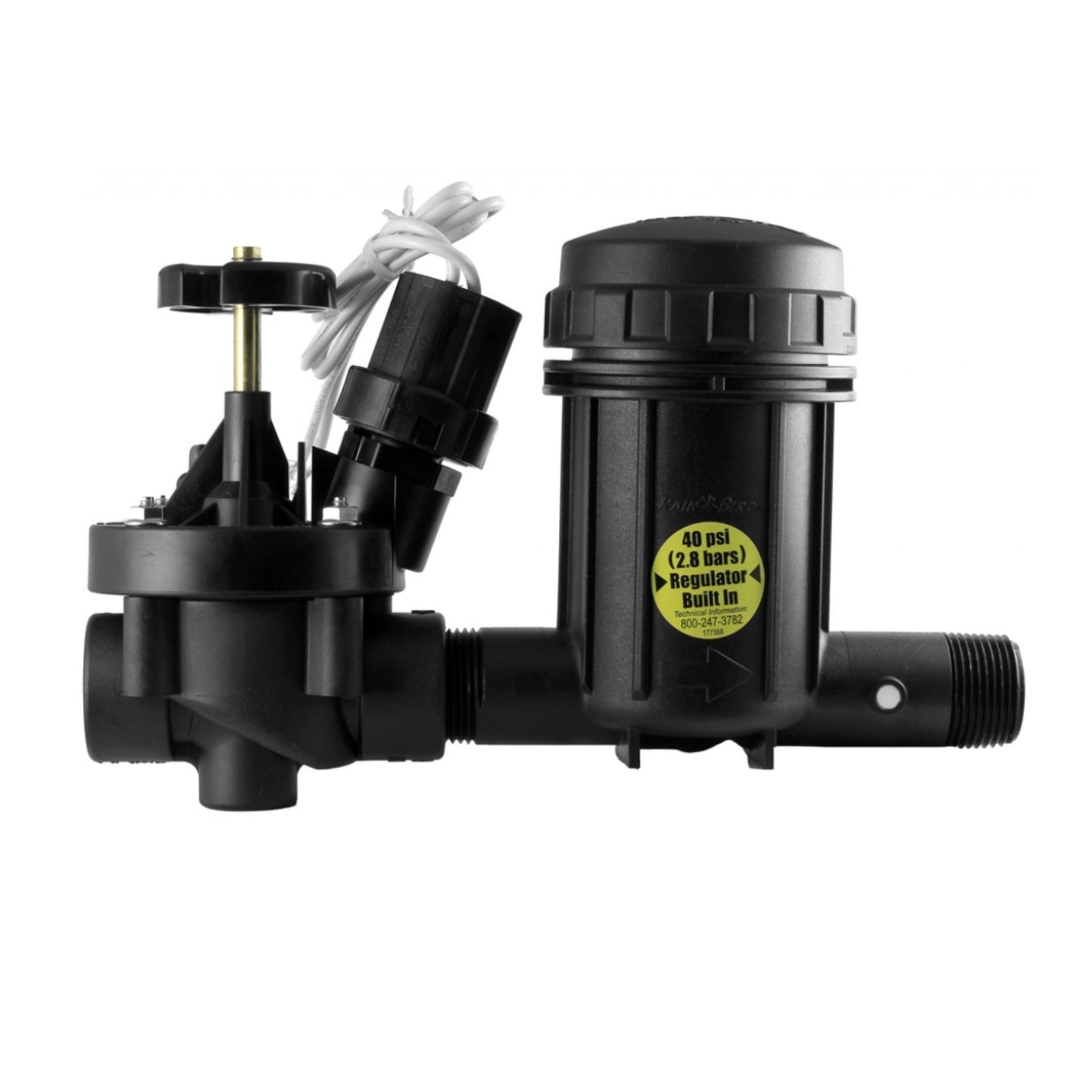 Rain Bird - XCZ-100-PRB-LC - XCZ Wide Flow Light Commercial Control Zone Kit with 1 in. PEB Valve and 1 in. 40 psi Basket Filter