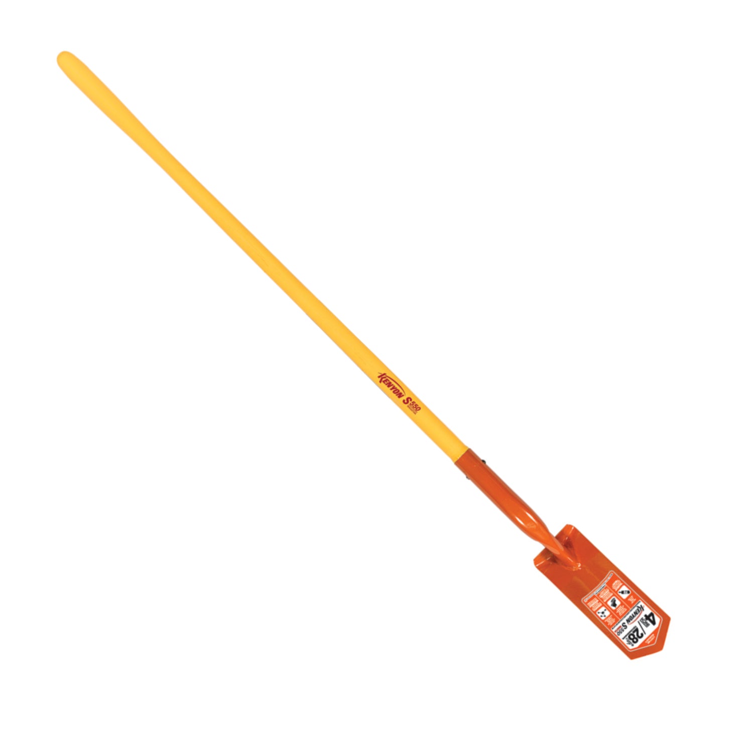 Kenyon - 89244 - 4" Trench Shovel w/ 48" Polymer Handle