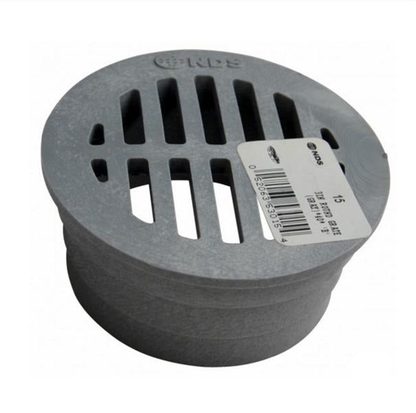 NDS - 15 - 3" Rd Grate-Gray