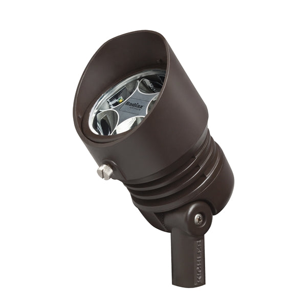 Kichler - 16200BBR30 - 120V LED Spot, 3000K, 12.5W, 10 DEG, Bronzed Brass