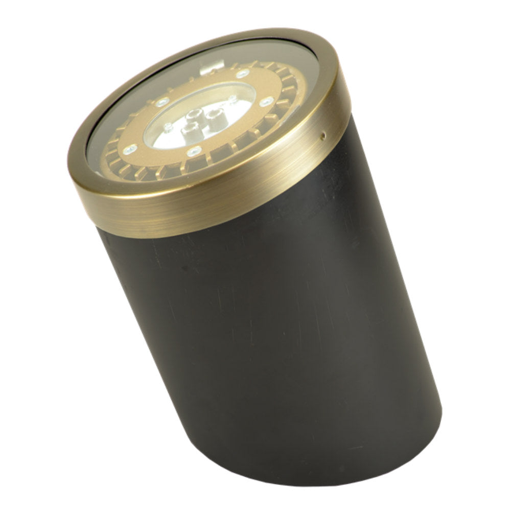 Unique - CARD-NL - Cardinal Well Light Composite Housing Weathered Brass No Lamp 25 ft Lead