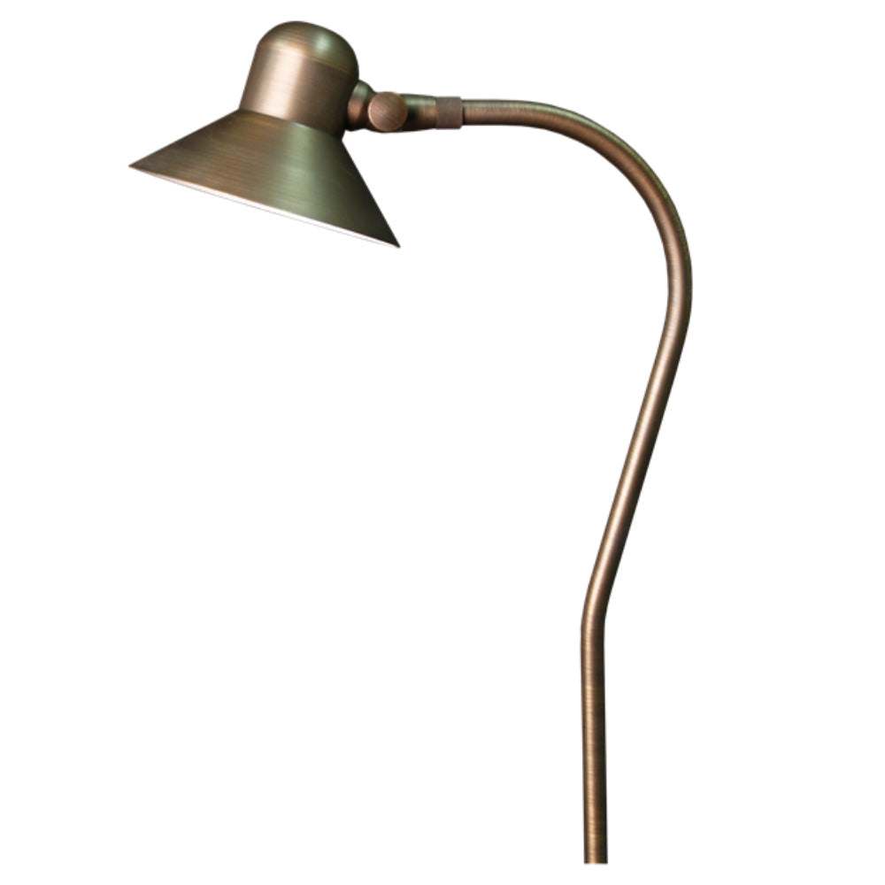 Unique - EXCA-12-L2 - Excalibur Path/Area Light Brass Housing Weathered Brass Finish 2W 3000K LED