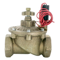 Hunter IBV201GFS 2" Brass Globe Valve w/ Filter Sentry