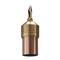 FX - LS-12-NP - LS Down Light, 12 Watt Incandescent, Nickel Plate