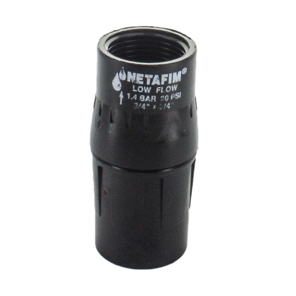 Netafim - PRV075LF42V2K - Netafim In-Line Low Flow Pressure Regulator. 42 PSI