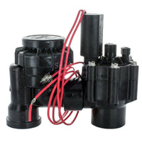 Hunter PGV101ASV - 1" Anti-siphon electric valve with flow control, NPT inlets