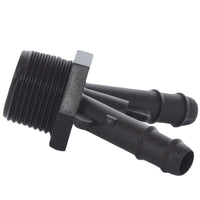 Netafim - T122WO075MA - 12mm 'V' 2-Way Insert x 3/4" MPT