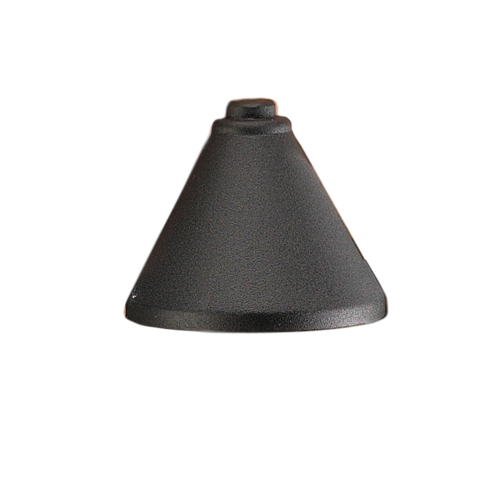 Vista - SL-4250-B-NL - 4250 Half Bell Step Light Aluminum Housing Black (No Lamp)